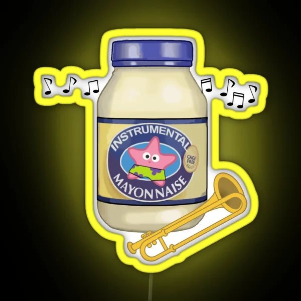 Is Mayonnaise An Instrument RGB Neon Sign