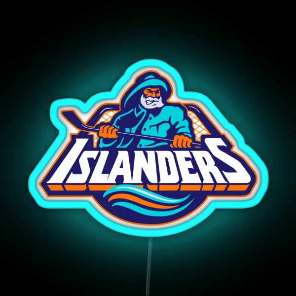 Islanders Fisherman RGB Neon Sign