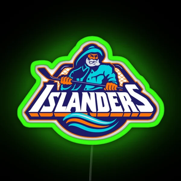 Islanders Fisherman RGB Neon Sign