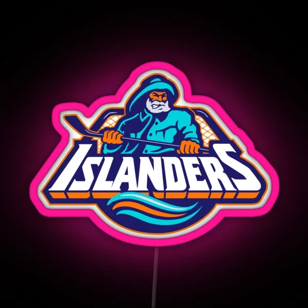 Islanders Fisherman RGB Neon Sign