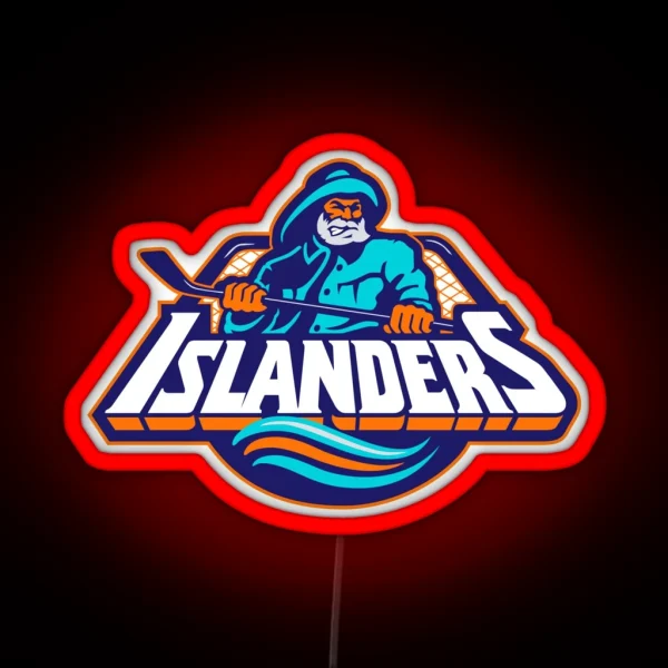 Islanders Fisherman RGB Neon Sign