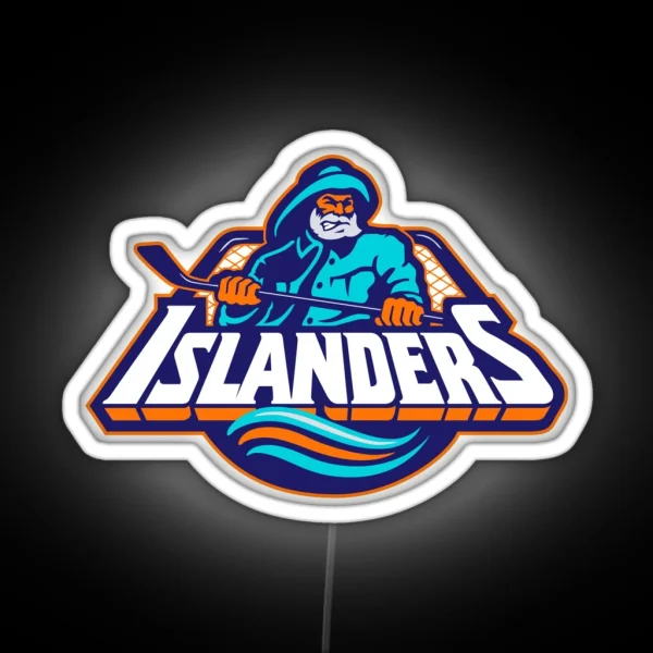 Islanders Fisherman RGB Neon Sign
