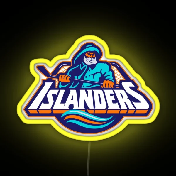 Islanders Fisherman RGB Neon Sign