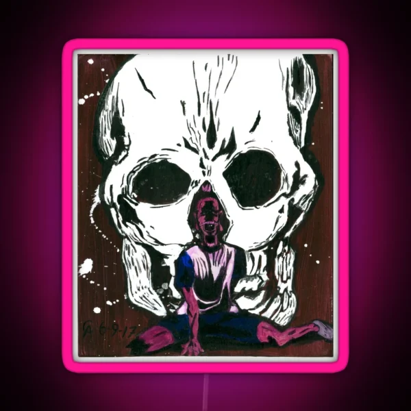 Issac Netero RGB Neon Sign