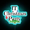 IT Christmas Party RGB Neon Sign - Image 3