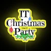 IT Christmas Party RGB Neon Sign - Image 5