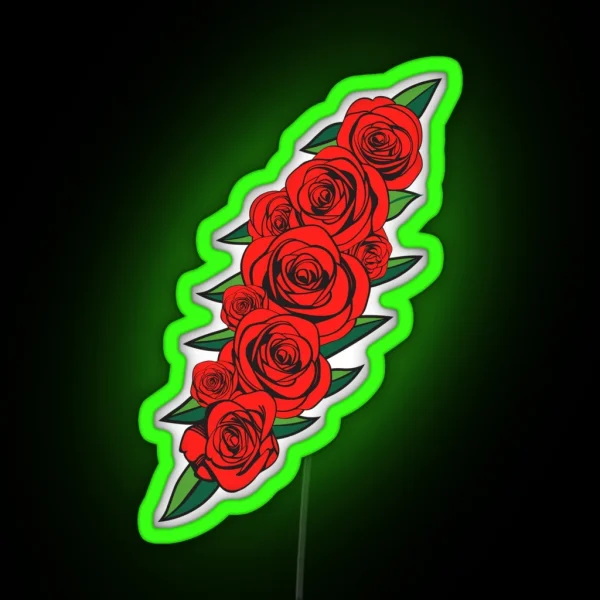 It Must Have Been The Roses RGB Neon Sign