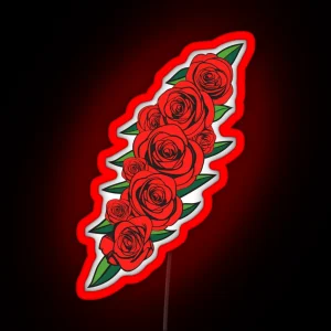 It Must Have Been The Roses RGB Neon Sign