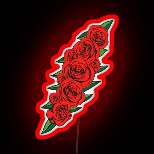 It Must Have Been The Roses RGB Neon Sign