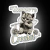 It S A Good Day To Crochet Adorable Kitten Design For Yarn Lovers RGB Neon Sign