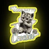 It S A Good Day To Crochet Adorable Kitten Design For Yarn Lovers RGB Neon Sign - Image 5