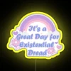 It S A Great Day For Existential Dread Blue Variation RGB Neon Sign - Image 6