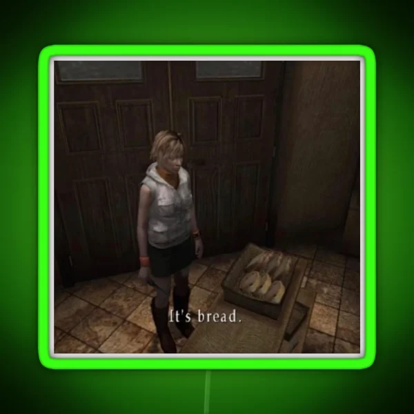 It S Bread Silent Hill RGB Neon Sign