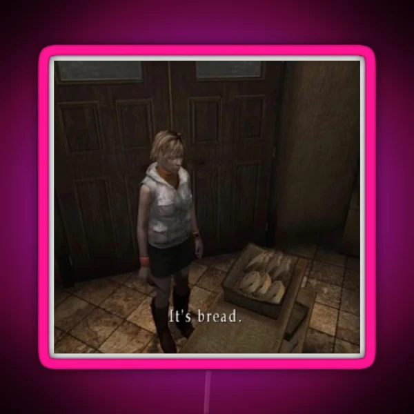 It S Bread Silent Hill RGB Neon Sign