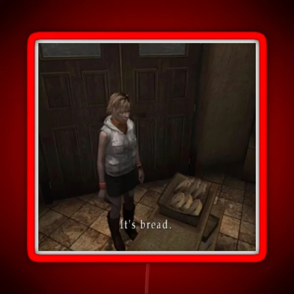 It S Bread Silent Hill RGB Neon Sign