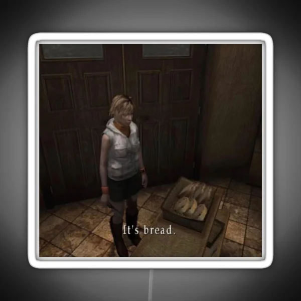 It S Bread Silent Hill RGB Neon Sign