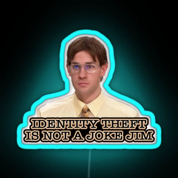 It S Not A Joke Dwight Pack RGB Neon Sign