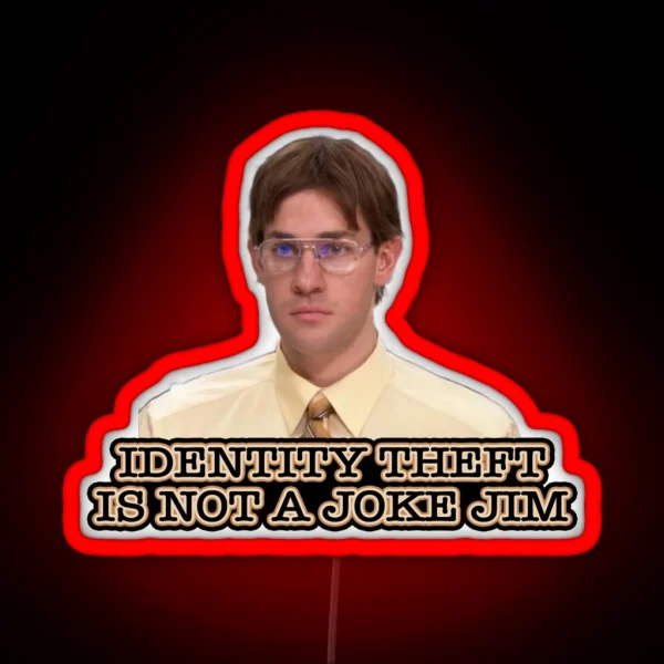 It S Not A Joke Dwight Pack RGB Neon Sign