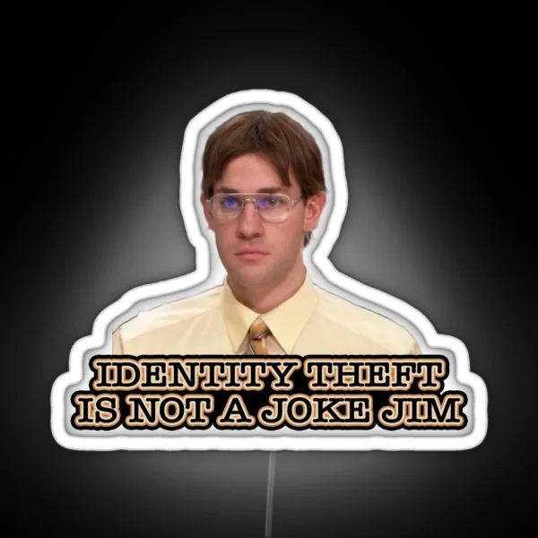 It S Not A Joke Dwight Pack RGB Neon Sign