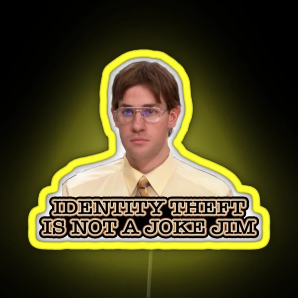 It S Not A Joke Dwight Pack RGB Neon Sign