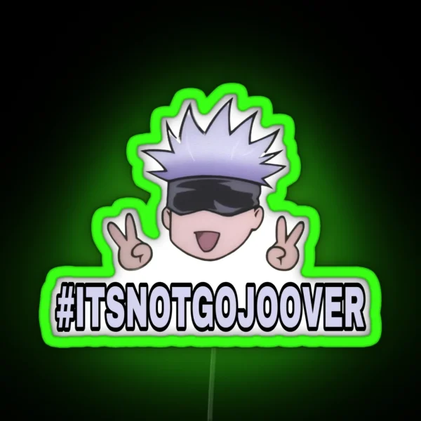 It S Not Gojo Over RGB Neon Sign