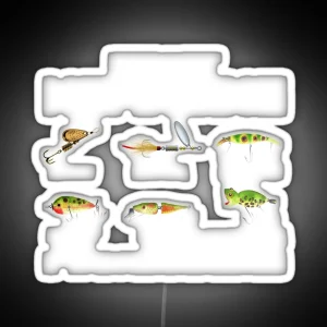 It S Not Hoarding If It S Fishing Lures RGB Neon Sign