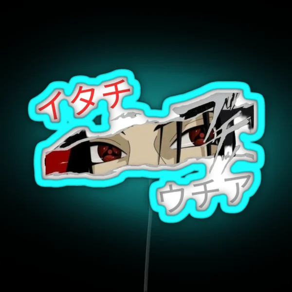 Itachi UCHIA Anime RGB Neon Sign