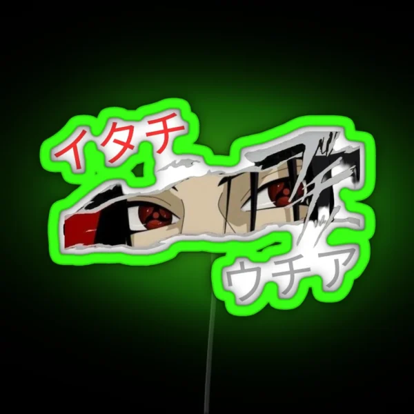 Itachi UCHIA Anime RGB Neon Sign