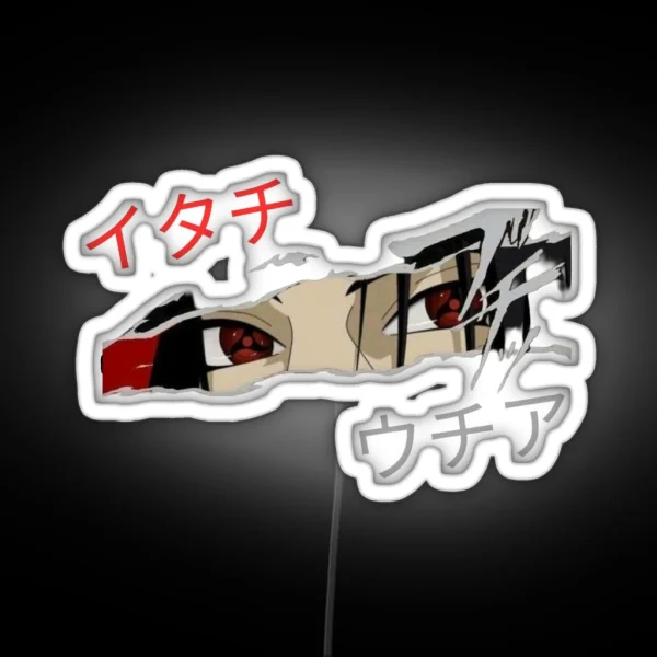 Itachi UCHIA Anime RGB Neon Sign