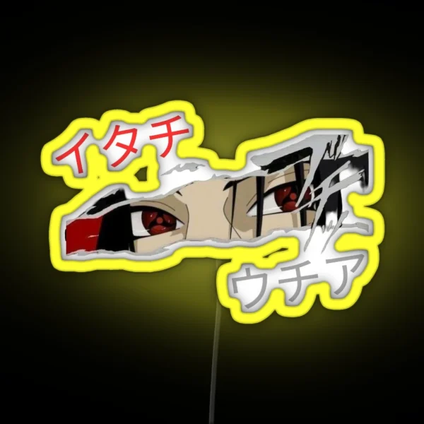 Itachi UCHIA Anime RGB Neon Sign