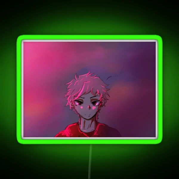 Itadori Yuji RGB Neon Sign