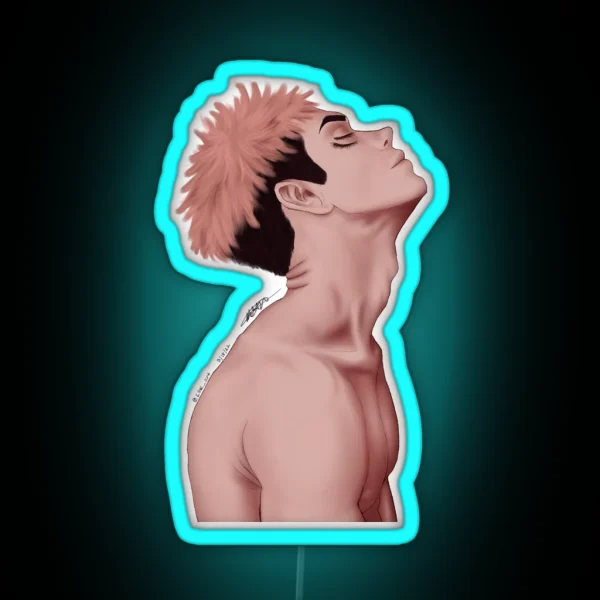 Itadori Yuji RGB Neon Sign