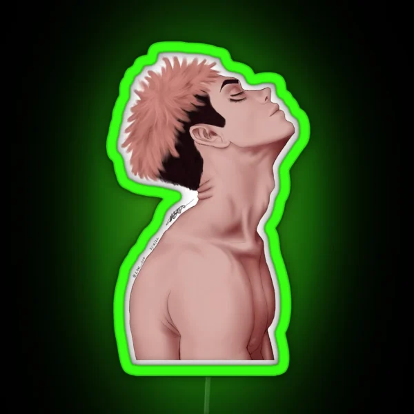 Itadori Yuji RGB Neon Sign