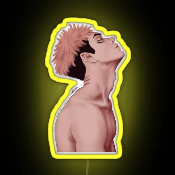 Itadori Yuji RGB Neon Sign
