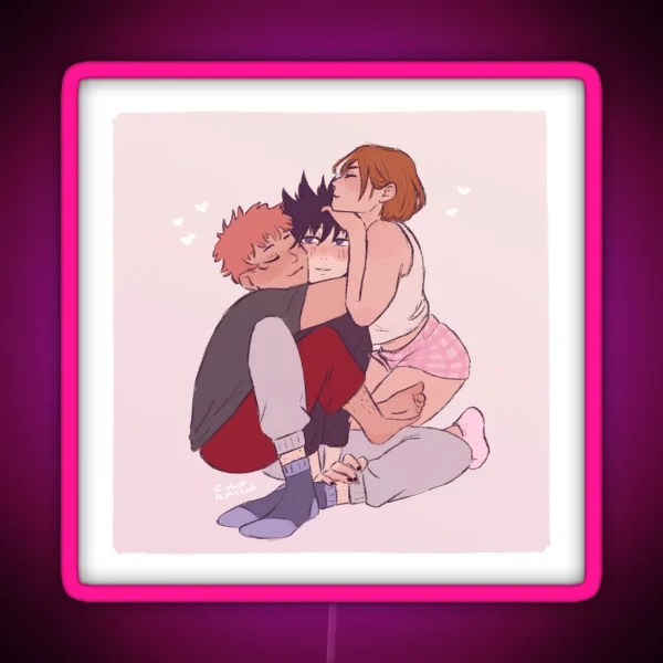 Itafushikugi Cute RGB Neon Sign