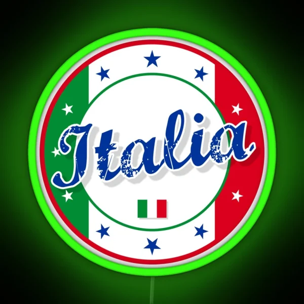 Italia Italia RGB Neon Sign