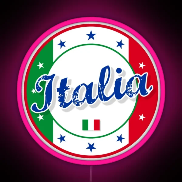 Italia Italia RGB Neon Sign