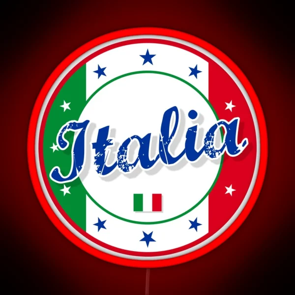 Italia Italia RGB Neon Sign