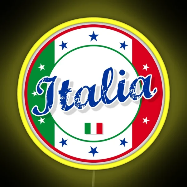 Italia Italia RGB Neon Sign