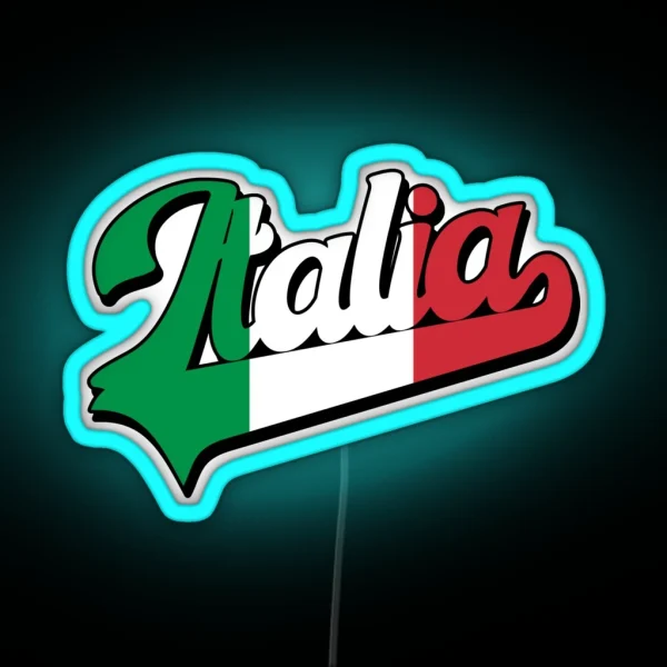 Italia RGB Neon Sign