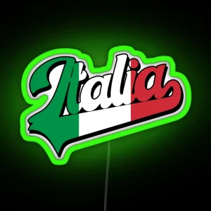 Italia RGB Neon Sign