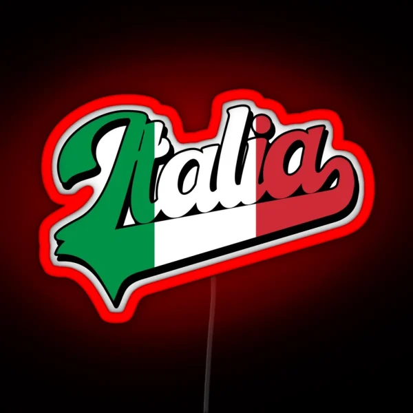 Italia RGB Neon Sign