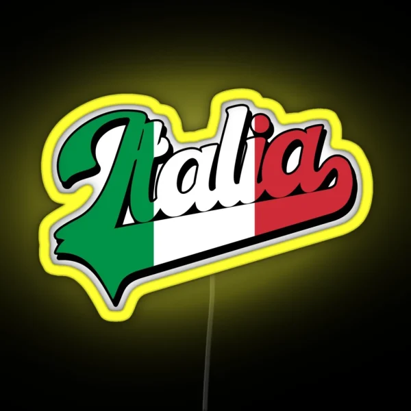 Italia RGB Neon Sign