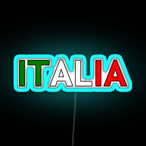 Italia RGB Neon Sign