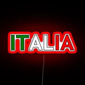 Italia RGB Neon Sign