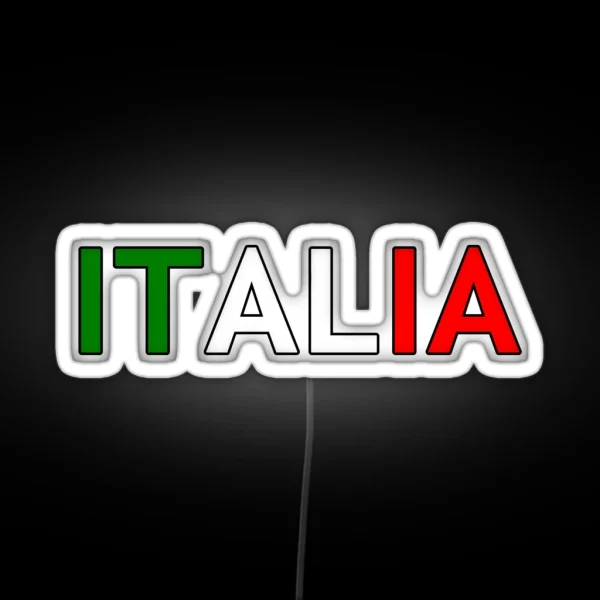 Italia RGB Neon Sign