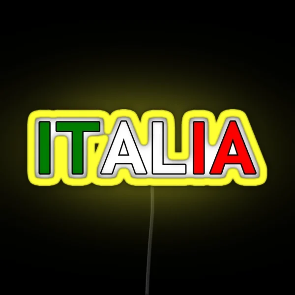 Italia RGB Neon Sign