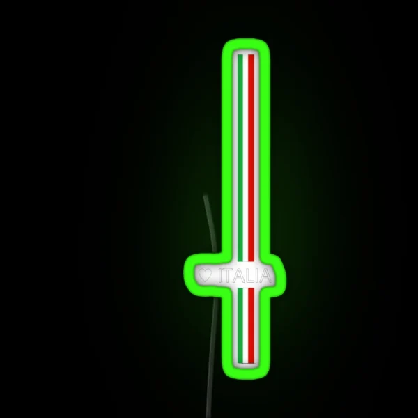Italia RGB Neon Sign