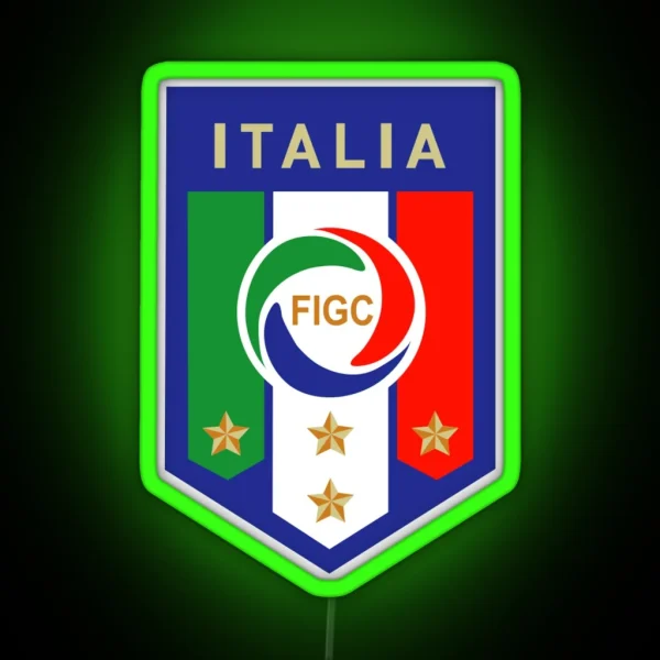 Italia Team RGB Neon Sign