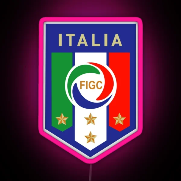 Italia Team RGB Neon Sign